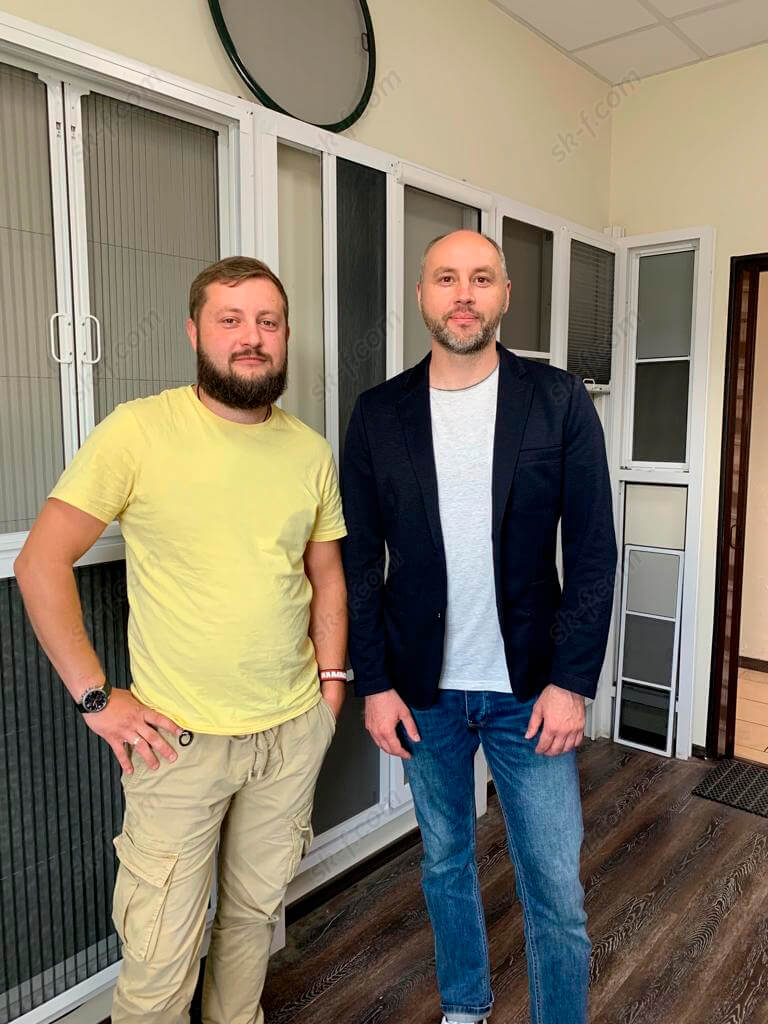 Фото с партнёром SKF