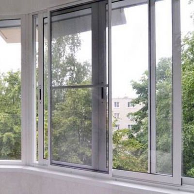 Раздвижные балконные москитные сетки