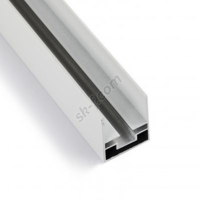 Профиль рамы москитной сетки плиссе SKF белый