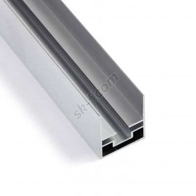 Профиль рамы москитной сетки плиссе неокрашеный