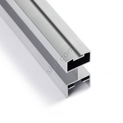 Профиль ручки москитной сетки плиссе SKF неокрашенный