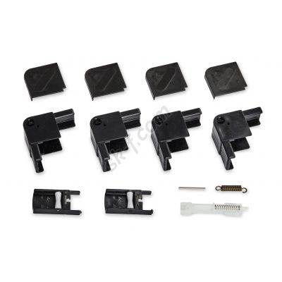 Компоненты для москитной сетки плиссе SKF чёрного цвета